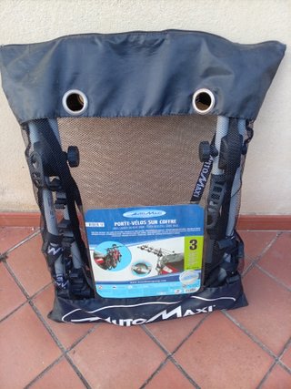 Portabici bagagliaio fino a 3 bici Decathlon