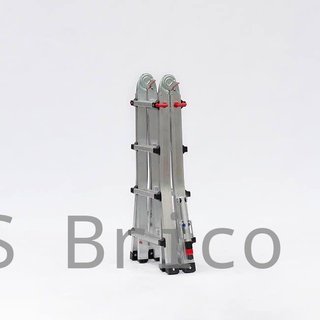 Escalera Telescópica Aluminio 5+5 Peldaños Teleflex