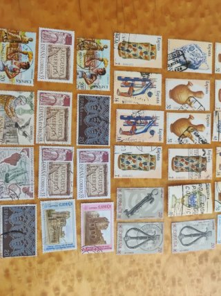 Lott di francobolli Spagna 1977-1994