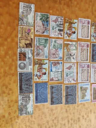 Lott di francobolli Spagna 1977-1994