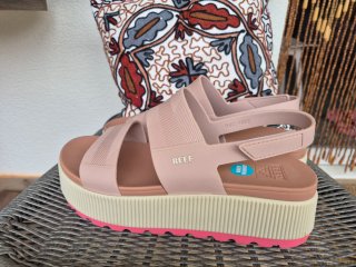 Sandalias Reef Plataforma Rosa