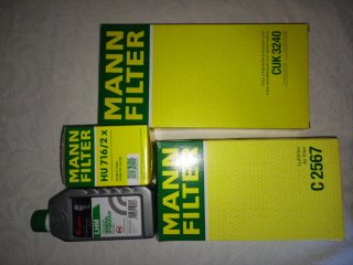 Kit Filtros Mann-Filter 1.6 HDi