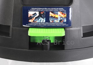Aspirador Polvo Líquidos 70L 2400W 2 Motores 48463 - Saurium