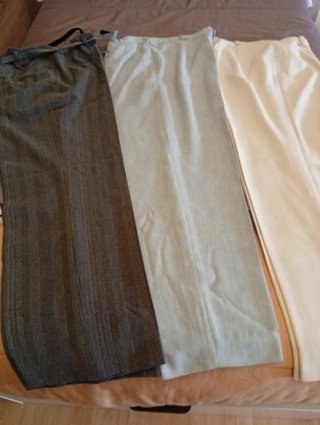 Pantalones de vestir con cinturón
