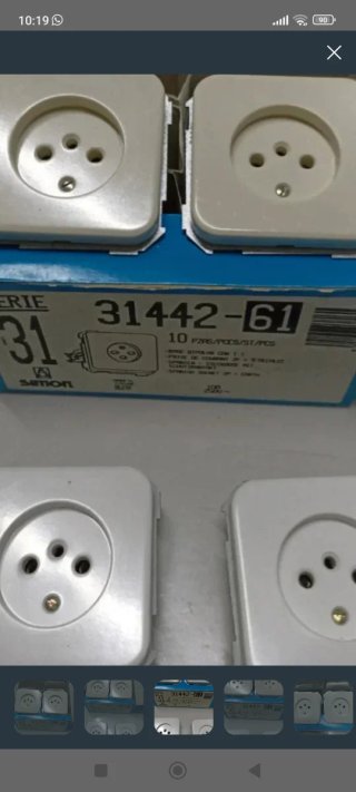 Enchufe Simon Serie 31 liquidación