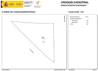 Terreno en venta en Nuevo Aranjuez en Aranjuez