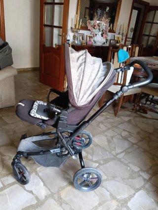 Carro bebé, silla paseo y capazo Jane