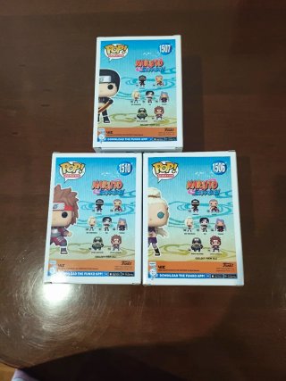 Funko Pop Naruto Choji, Ino, Sai