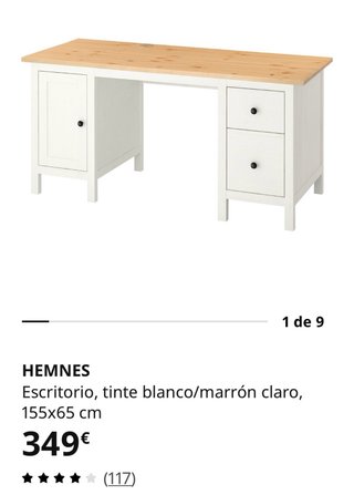 Escritorio Ikea Blanco