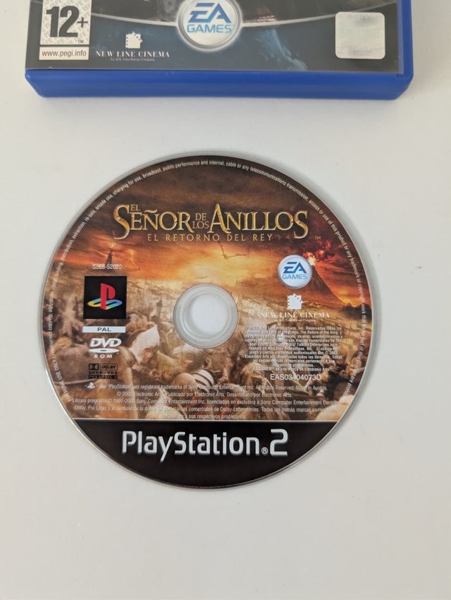 El Señor de los Anillos El Retorno del Rey PS2
