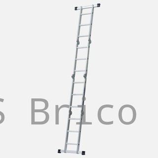 Escalera Multiflex Aluminio Profesional 4x3 Peldaños
