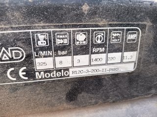 Compresor Monofásico 3CV