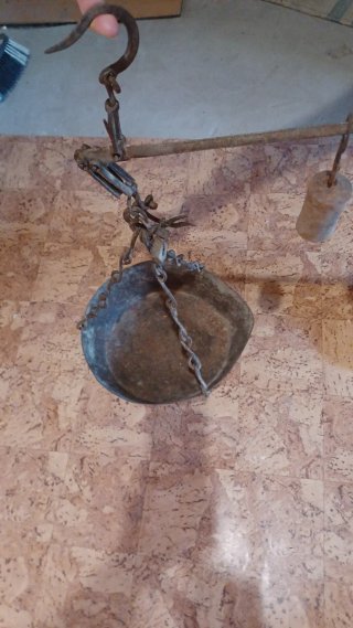 Báscula Romana Antigua
