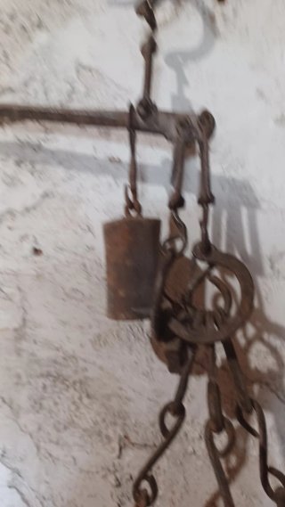 Báscula Romana Antigua