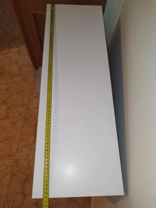 Zapatero blanco 2 puertas