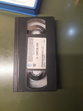 VHS El Especialista (The Specialist) Sylvester Sta