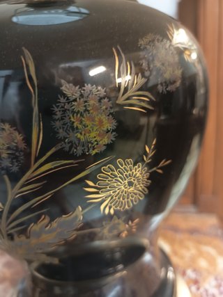 Lámpara de mesa porcelana