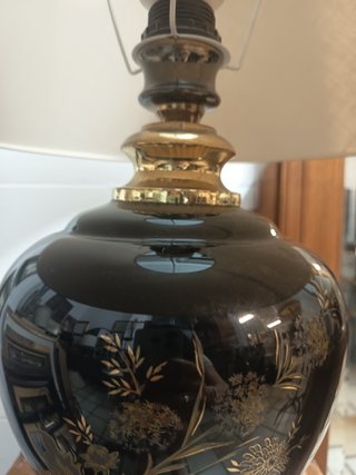 Lámpara de mesa porcelana