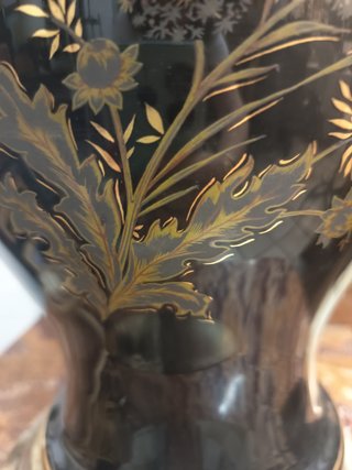 Lámpara de mesa porcelana