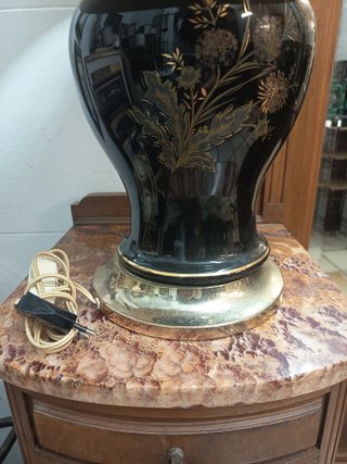 Lámpara de mesa porcelana