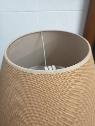 Lámpara de mesa porcelana