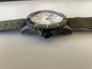 Orologio Timex Uomo Nero Verde Militare