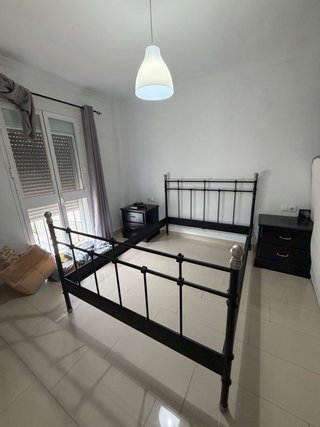 Mesitas de noche de madera negras