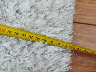 2 Alfombras dormitorio Blancas