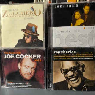 Lotes de CDs: Zucchero, Joe Cocker, Cock Robin, Ra
