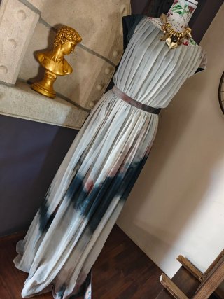 VESTIDO GASA ZW COLLECTION ZARA