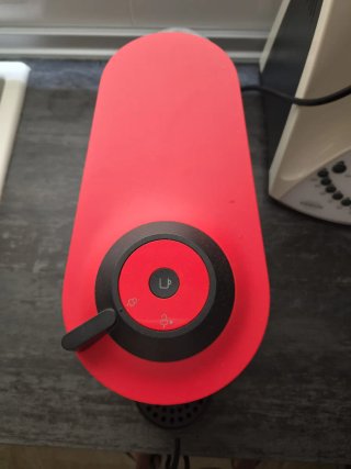 Cafetera Nespresso Krups Roja