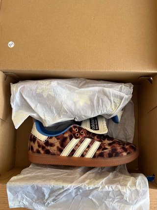 Adidas Samba Mujer Animal Print Caja