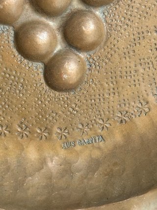 Piatti decorativi in rilievo di Luis Garreta