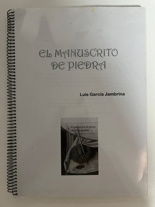 Libro El manuscrito de piedra