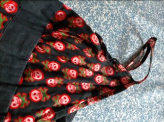 Vestido calaveritas Stradivarius