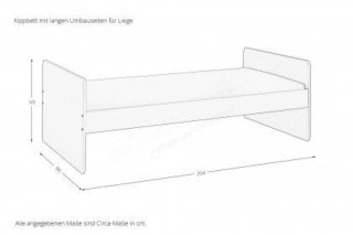 Cuna convertible Hilja (Letz) bebé