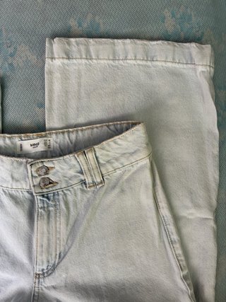 Vaquero  mujer Mango azul bleach talla 36