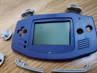 Carcasa Nintendo Game Boy Advance Azul