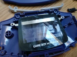 Carcasa Nintendo Game Boy Advance Azul
