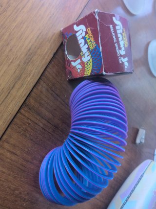 Slinky Jr. Original Plastic - Juego Años 90