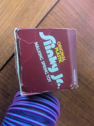 Slinky Jr. Original Plastic - Juego Años 90