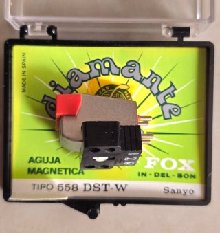 Capsula Tocadiscos Excel ES-7059 con Aguja Fox