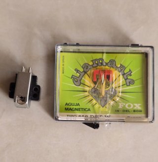 Capsula Tocadiscos Excel ES-7059 con Aguja Fox