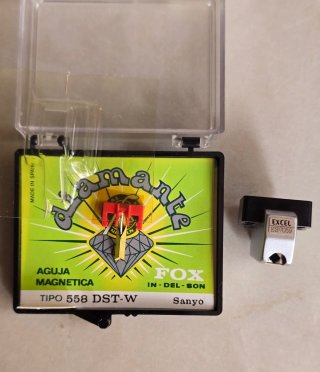 Capsula Tocadiscos Excel ES-7059 con Aguja Fox