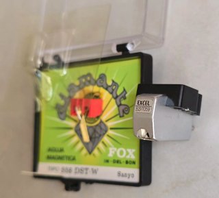 Capsula Tocadiscos Excel ES-7059 con Aguja Fox