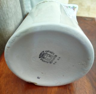 Lote 4 jarras flores antiguas y vintage