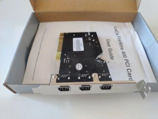 Scheda LaCie FireWire 400 PCI
