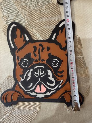 Mural Bulldog Francés 3D