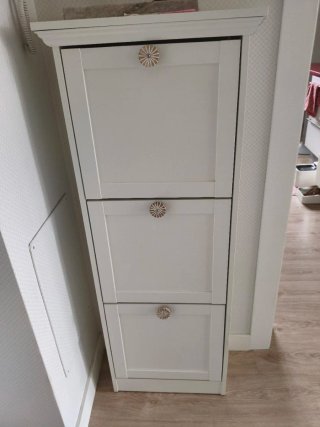 Zapatero blanco 3 puertas