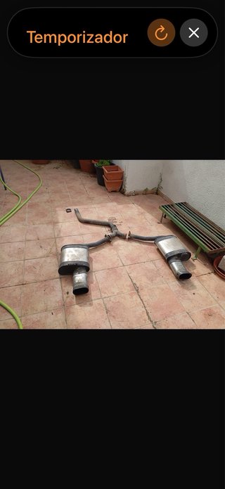 Tubo de escape Remus 2 colas Ford Mondeo